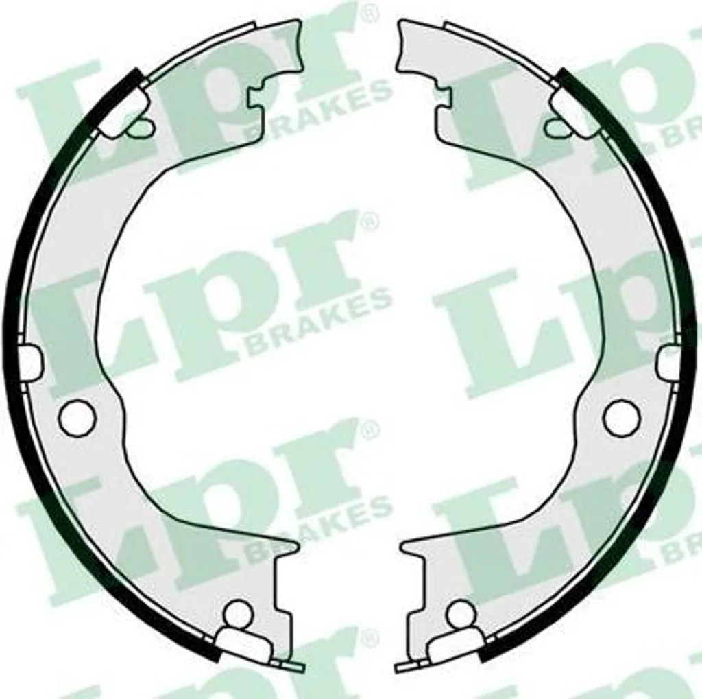 Mâchoires de frein à main OE 96626083 pour SUV Chevrolet et Opel Antara