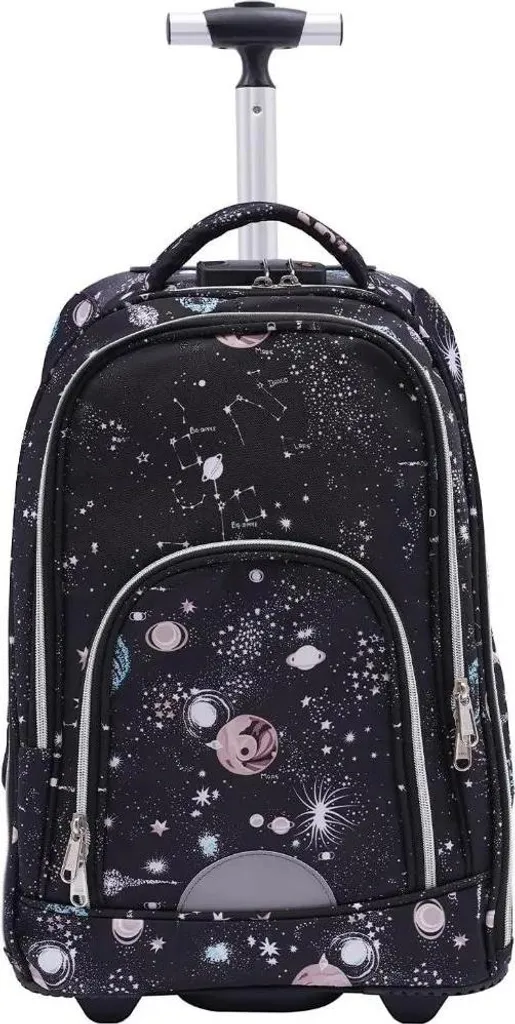 Sac à dos trolley pour voyage court et école format cabine 45L