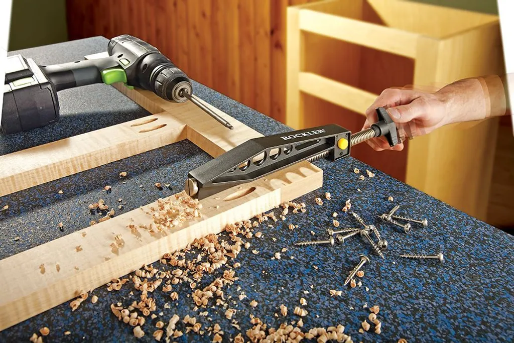 Serrage de précision pour trous de poche Rockler Pock-it Hole Clamp - 6