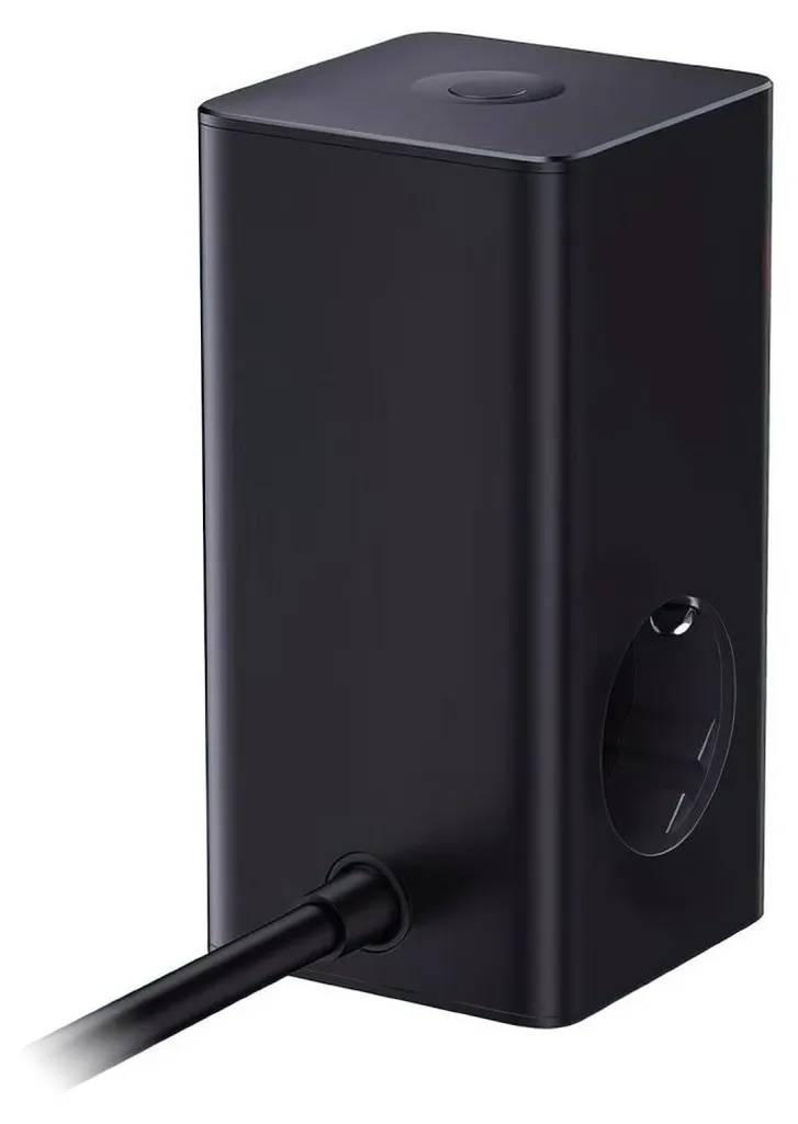 Multiprise Tour avec USB Baseus PowerCombo - Station de Charge Rapide - 5