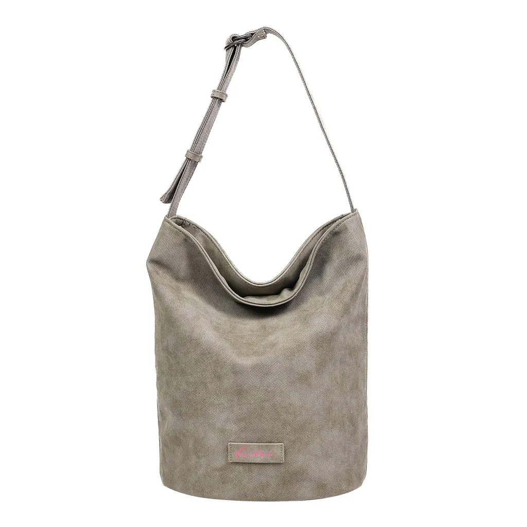 Sac à épaule Hobo Bag pour femme en coloris Kaki Moss - Style Urbain