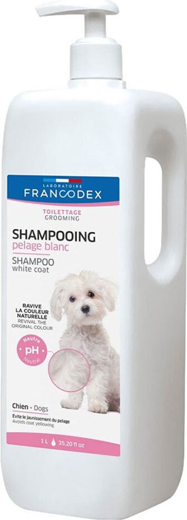 Francodex Weißes Fell Shampoo 1 L Produktbild 