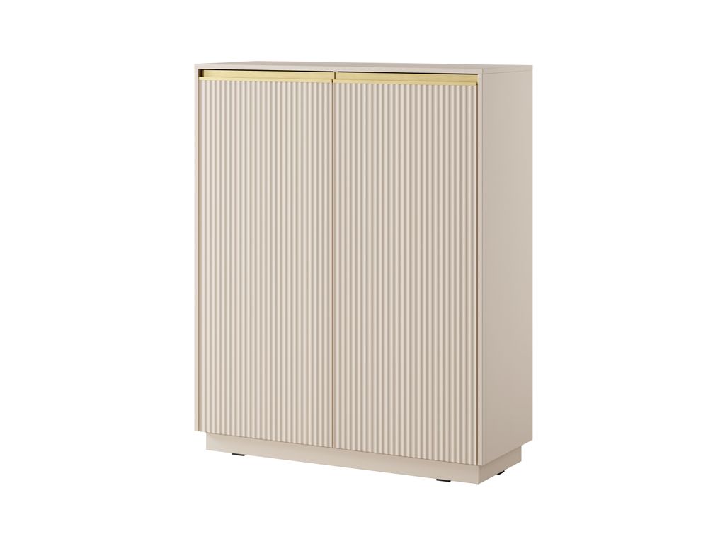 AX LIVING Kommode Modern Lirio KW103 103 cm breit, stilvoll, beige