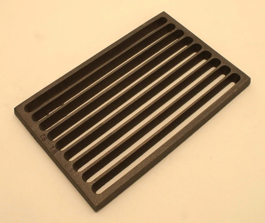 Griglia Ricambio Stufa 18x32 cm - Ghisa Tradizionale Italiana