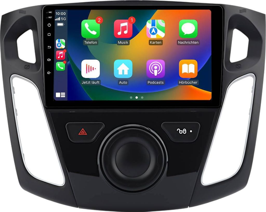 Android Autoradio 9 Zoll 64GB für Ford Focus 3 2011–2019 CarPlay Android Auto Navi Bluetooth DAB+ Rückfahrkamera
