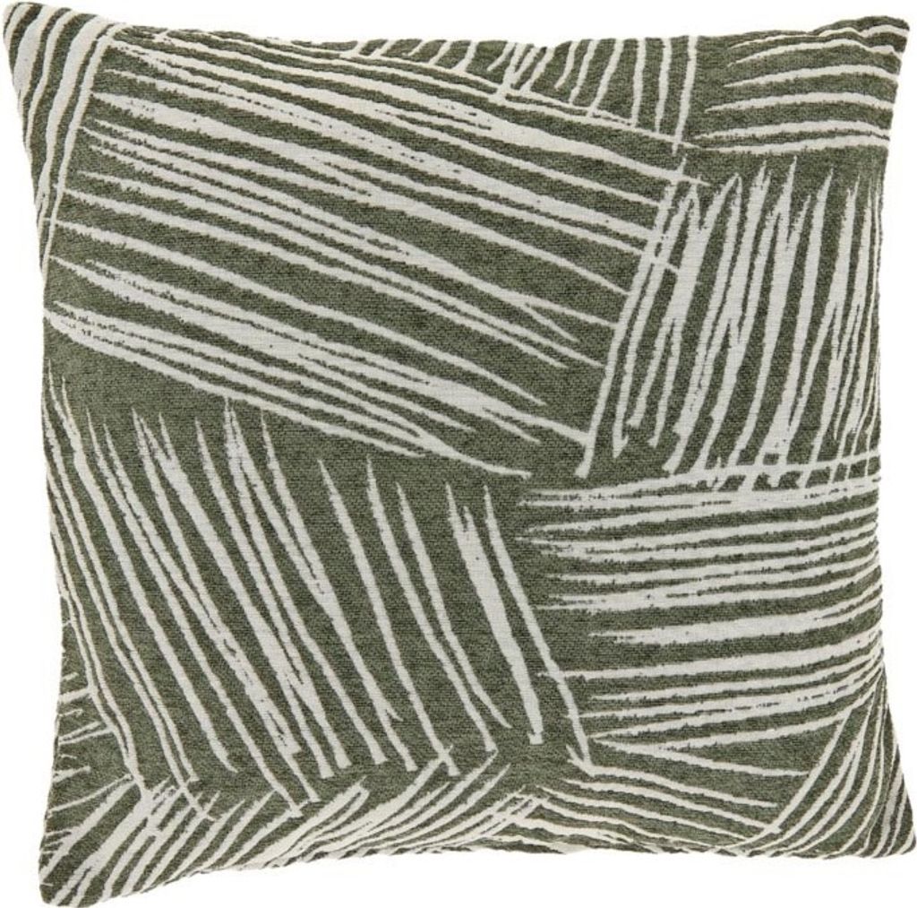 Unique Living - Dekokissen Perla Winter Green 45x45