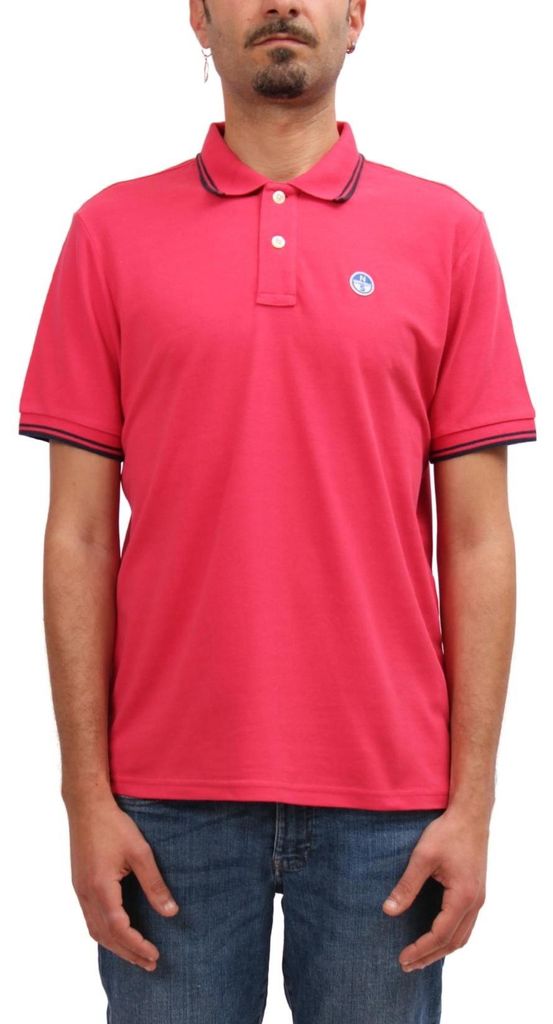 NORTH SAILS – Regular-Fit-Poloshirt für Herren mit Logo am Kragen – Größe M