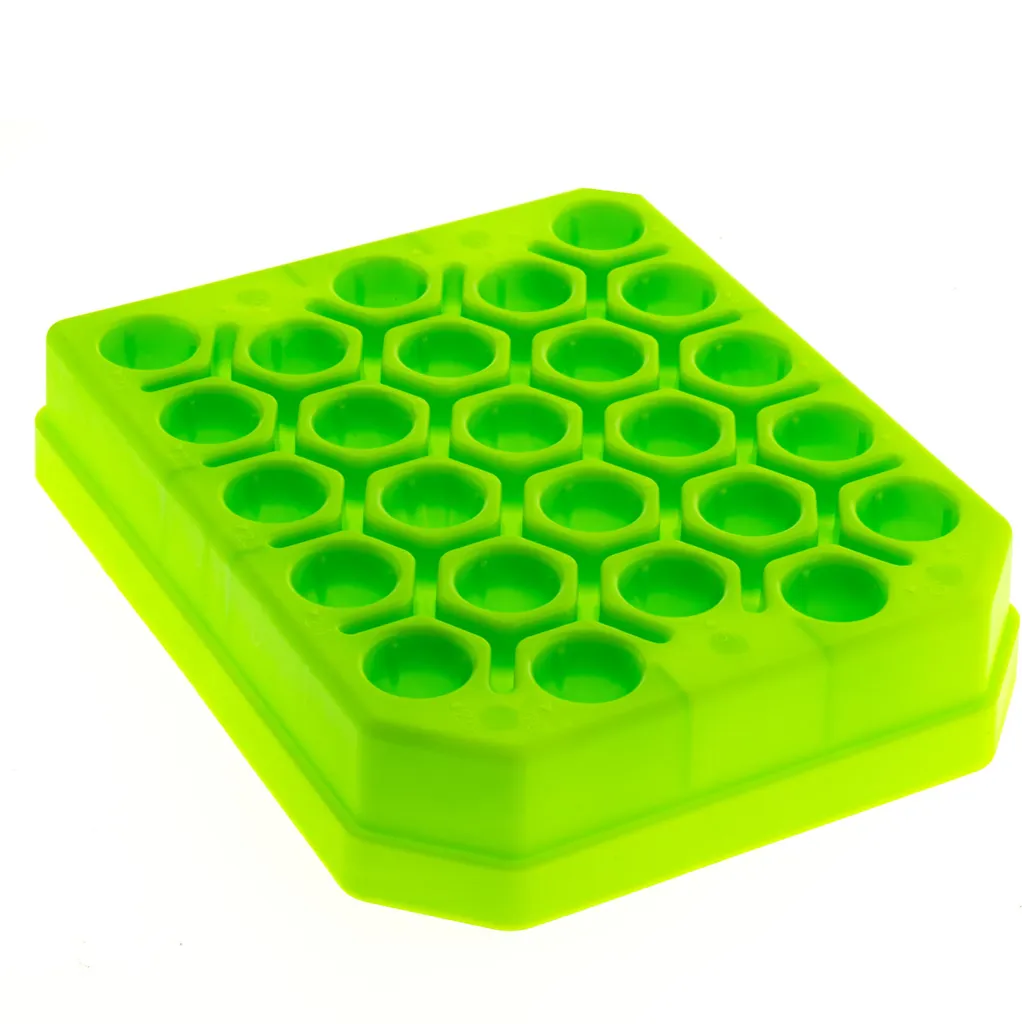 Supporto Provette Falcon 15ml PP Verde 25 Posti - Qualità Professionale