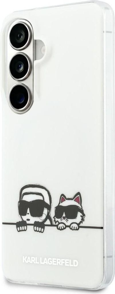 KARL LAGERFELD case passend für SAMSUNG S26 KLHMS26S6HPKACH (Magnetic IML K&C Peekaboo) transparent
