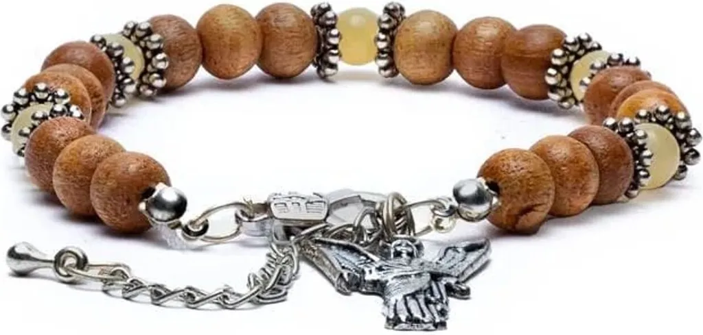 Bracelet Archange Uriel 7,5 cm en lot de 2 pièces pour Lithothérapie