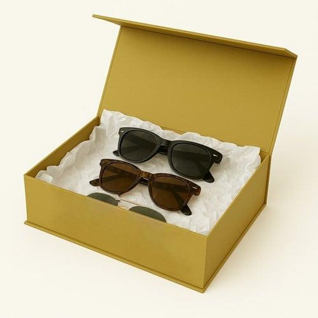 Magnetische Geschenkbox 230 x 150 x 100 mm Gold