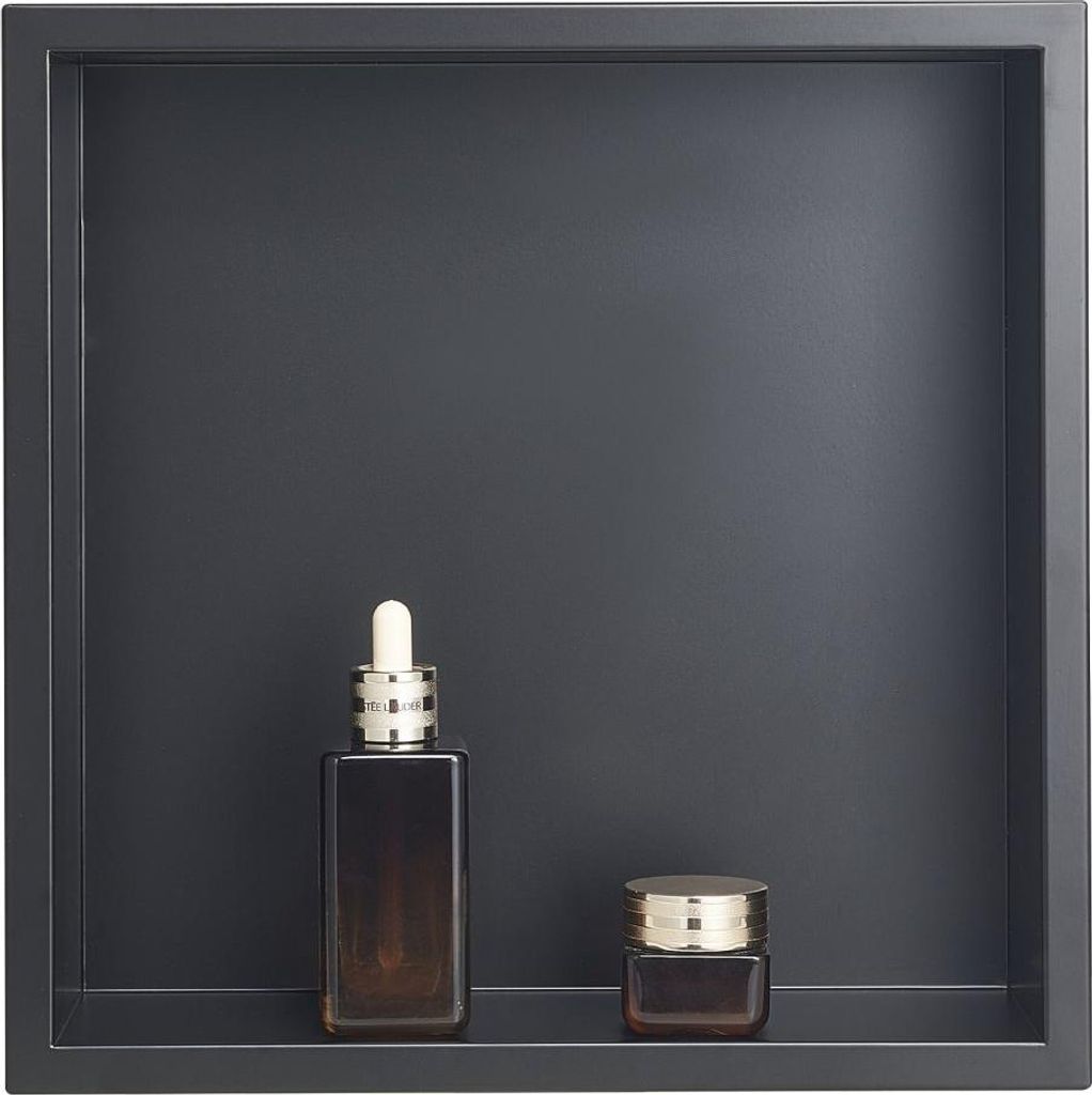 Duschablage Wandnische 10,16x33,02x33,02cm - Duschregal Duschnische - Optimale Badezimmerorganisation