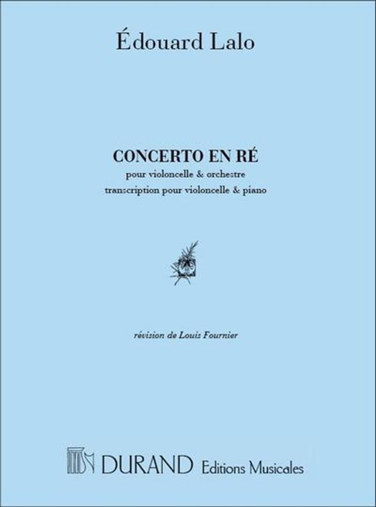 Concerto en re pourvioloncelle et orchestre