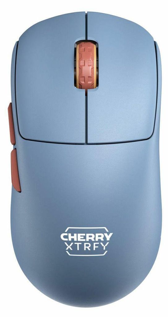 CHERRY XTRFY CX-M68W-BLUE, Pravoruké, RF Wireless, 26000 Obrázok produktu 