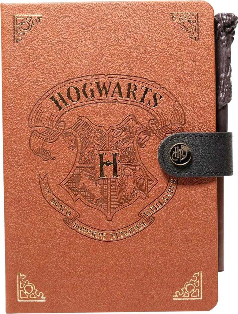 Harry potter a5 notizbuch mit zauberstab stift