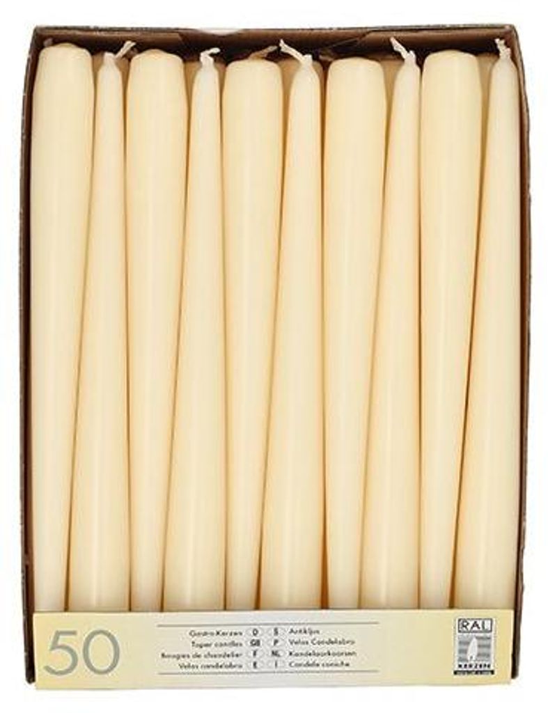 Leuchterkerzen Ø 2,2 cm · 25 cm champagner Produktbild 