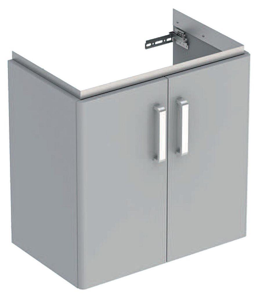 HWB-Unterschrank RENOVA COMPACT 650x605x397mm Lack hellgrau hochglanz