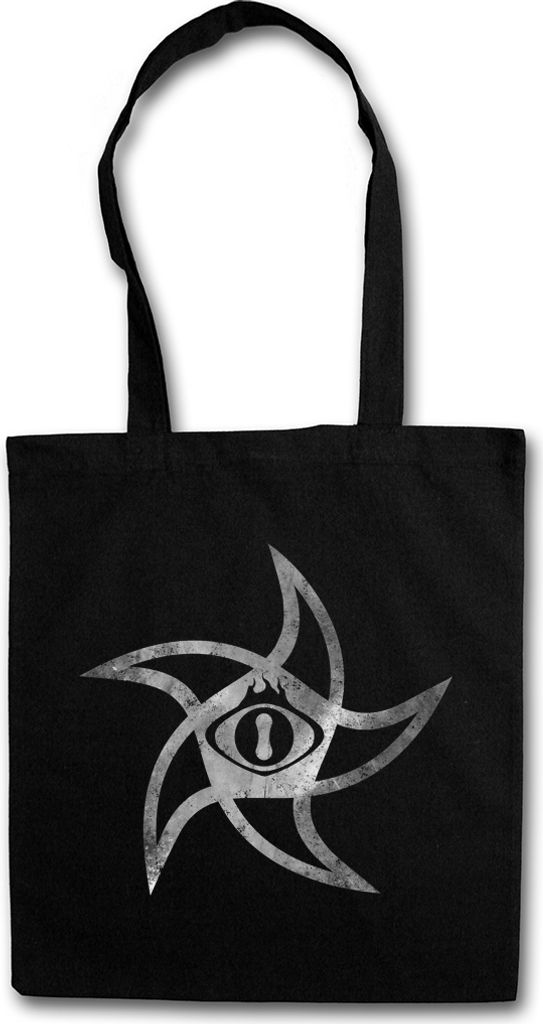 Urban Backwoods Cthulhu Elder Sign I, Stofftasche, Farbe: Schwarz
