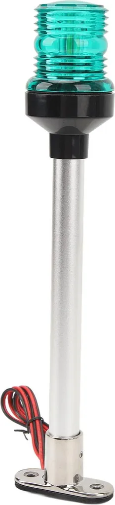 Feu de signalisation pour yacht 360° LED vert, sécurité mer 12 pouces