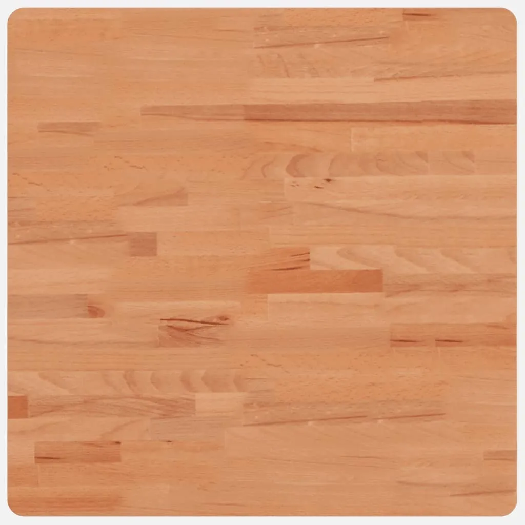 Piano Tavolo SYFAX in Faggio Massello 60x60: Calore Naturale per Casa