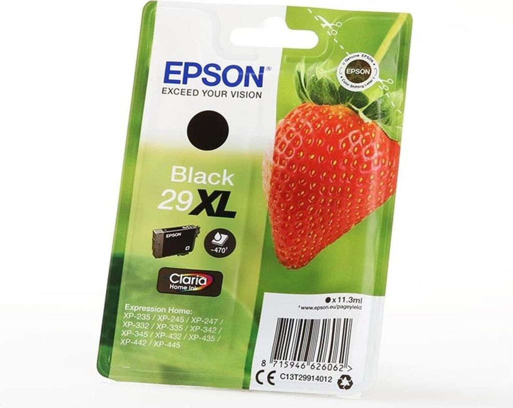 Tlačová kazeta Epson Claria Home 29XL (C13T29914012) čierna Obrázok produktu 