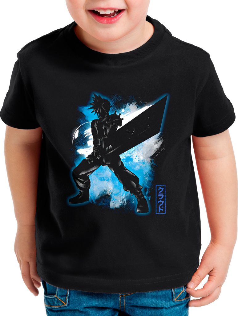 style3 Cosmic Cloud Kinder T-Shirt anime cloud chocobo sephiroth