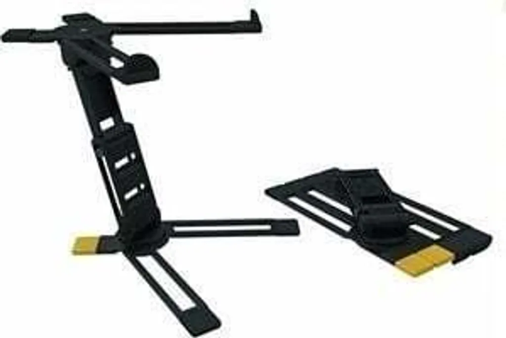 Support ordinateur portable pour DJ et musicien Hercules DG400BB pliable