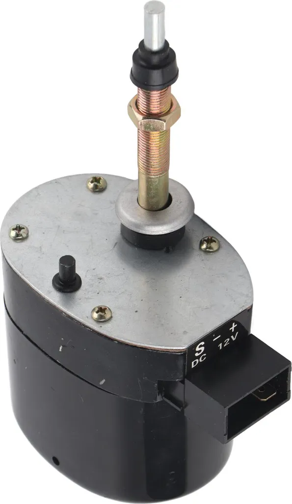 Moteur Essuie-Glace 12V 105 Degrés en Métal Robuste pour Tracteur Agricole
