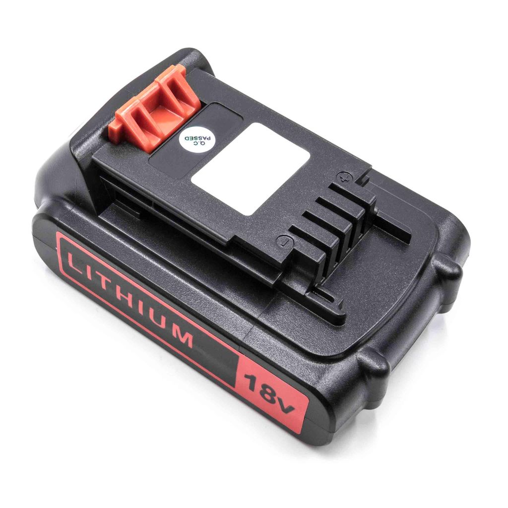 vhbw 1x Akku Ersatz für Black & Decker BL4018 für Elektrowerkzeug (2000 mAh, Li-Ion, 18 V)