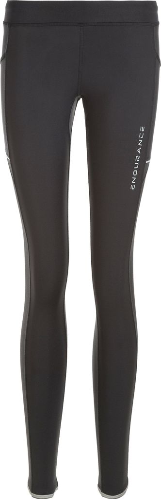 ENDURANCE Tights Energy Jr. mit reflektierenden Elementen 1001 Black 122