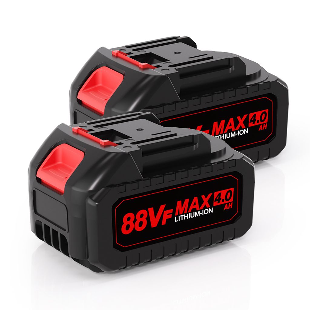 2X Original Li-Ion Akku 4,0 Ah (21V) Passend für unseren Rasenmäher