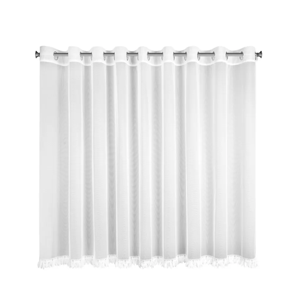 Offerta Tenda SYLVI Bianca 300x150 - Tenda Moderna Occhielli Prezzo