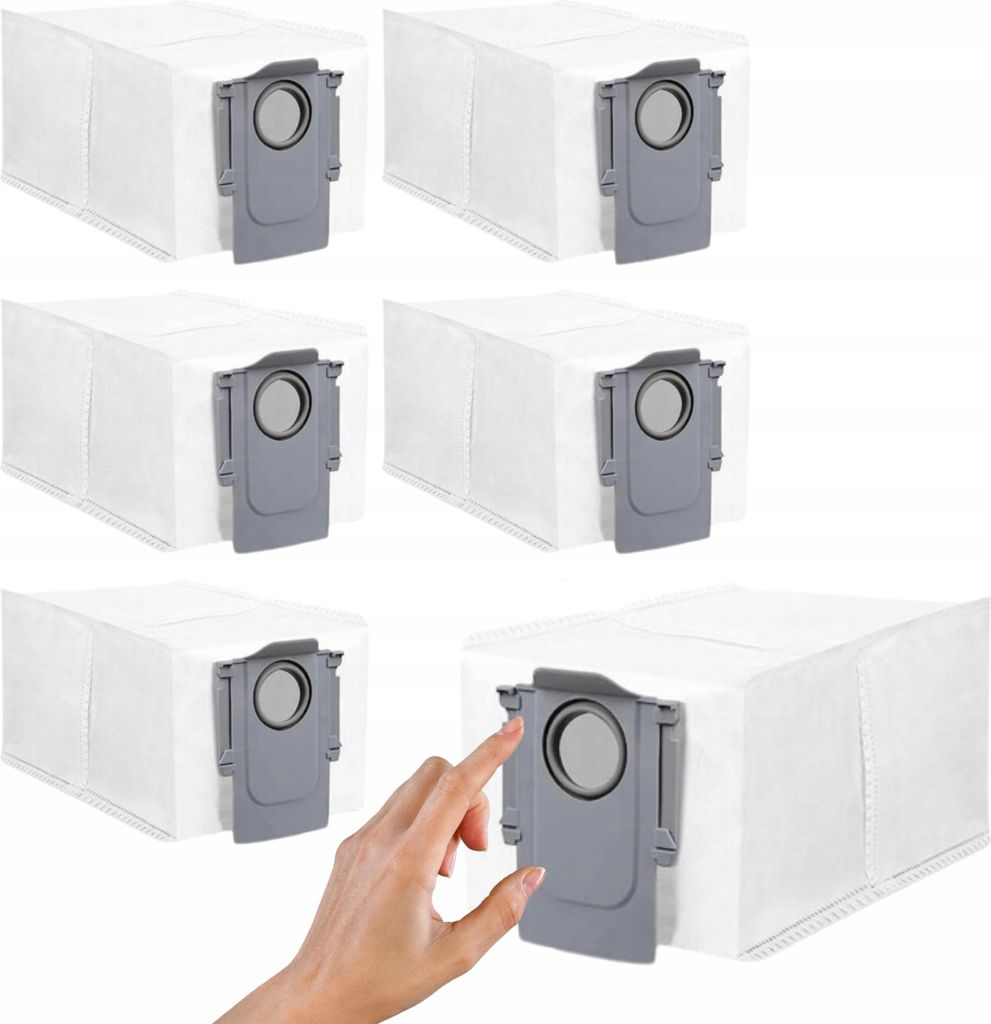 6er-Set Roborock Q Revo Staubsaugerbeutel