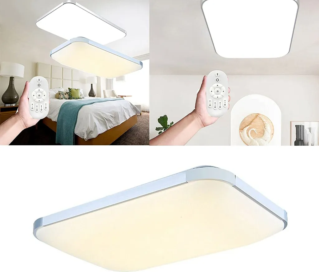 Luminaire Plafonnier LED Design pour Salon et Cuisine, Puissance 72W