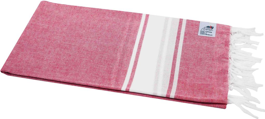 Hamamtuch »Saunatuch« ca. 90x180 cm »Palazzio« rot