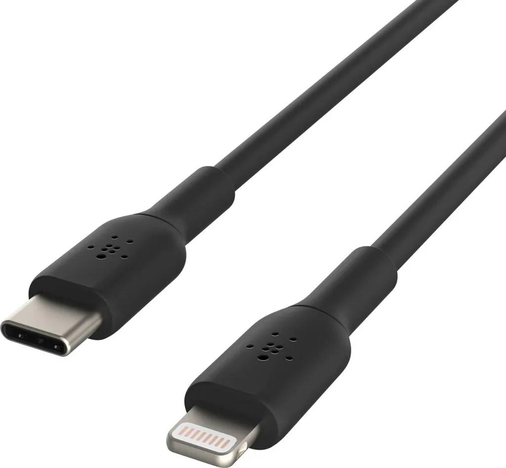 Belkin CAVO IN PVC DA USB-C A LIGHTNING 2M