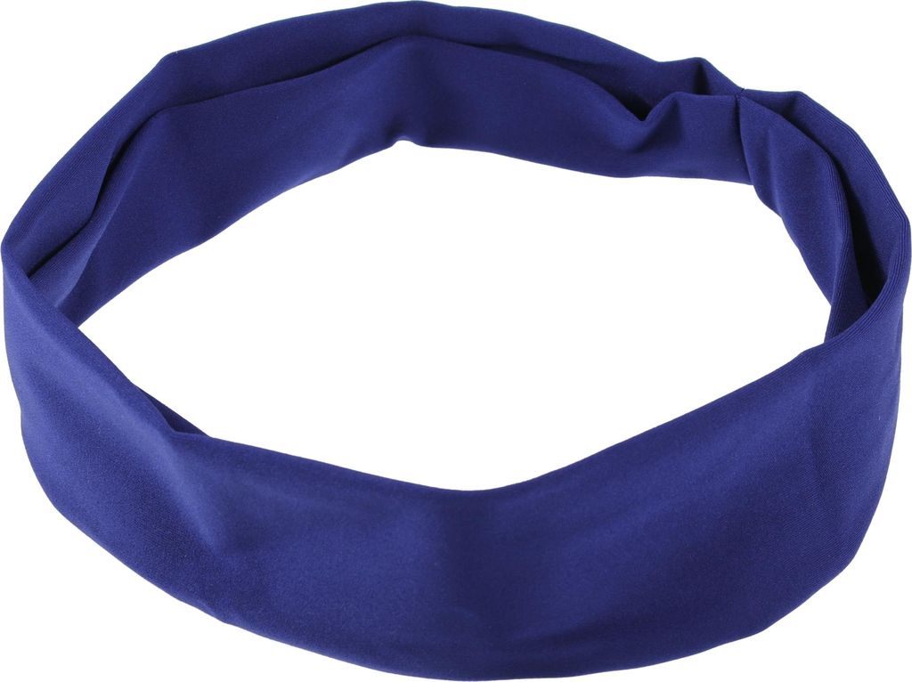 1 Stück Sport-Stirnband für Damen und Herren, rutschfestes Haarband, Schweißband für Sport und Fitness, Dunkelblau