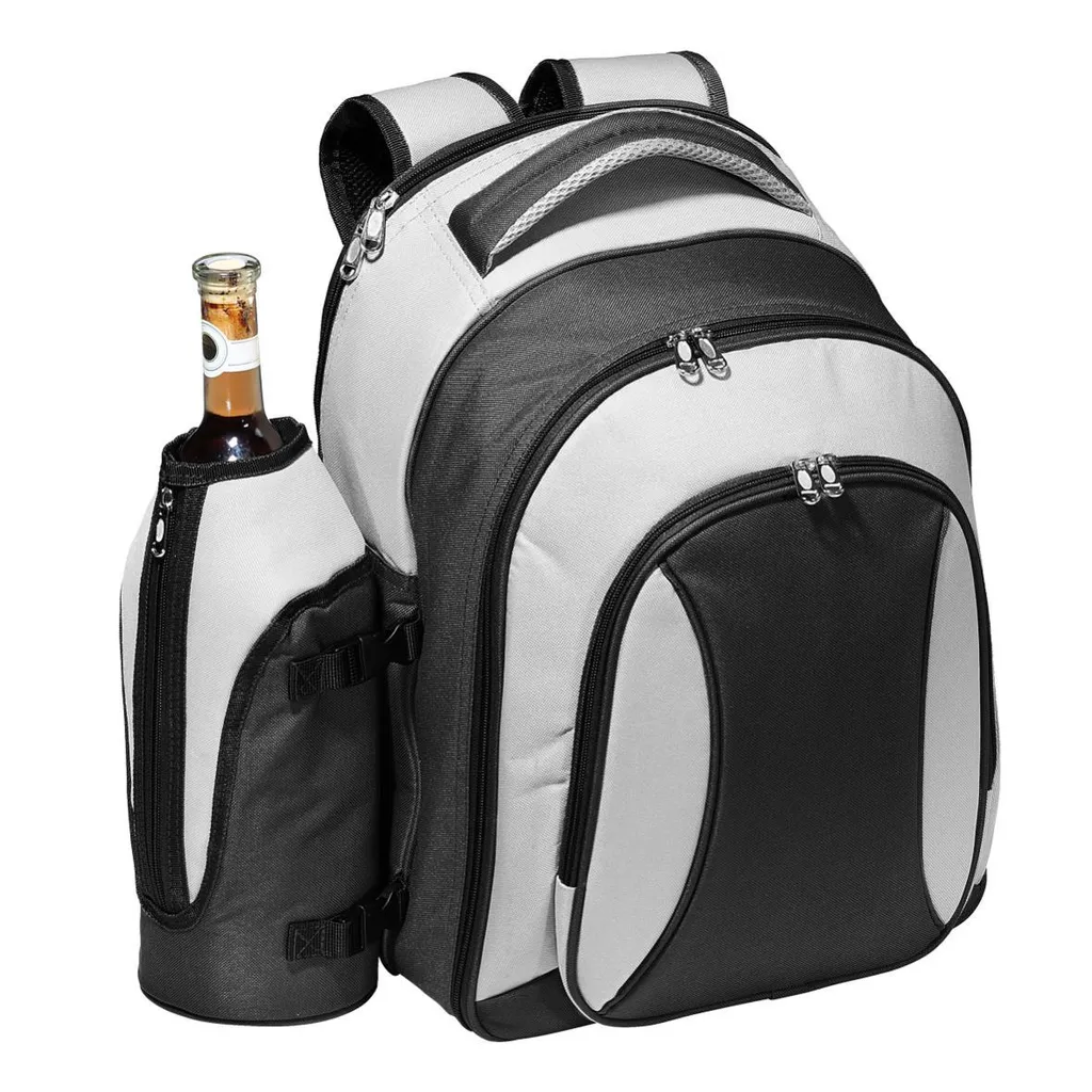 Sac à dos Picknick Deluxe isotherme - Fini les repas chauds en rando noir
