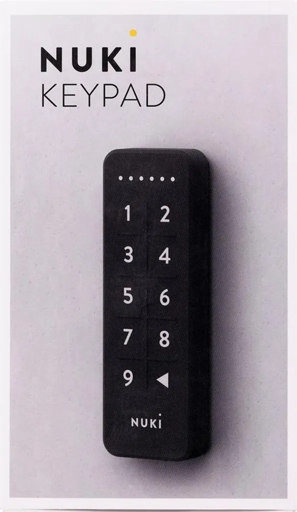 Clavier à Code Nuki pour Serrure Intelligente - Pavé Numérique Bluetooth - 9