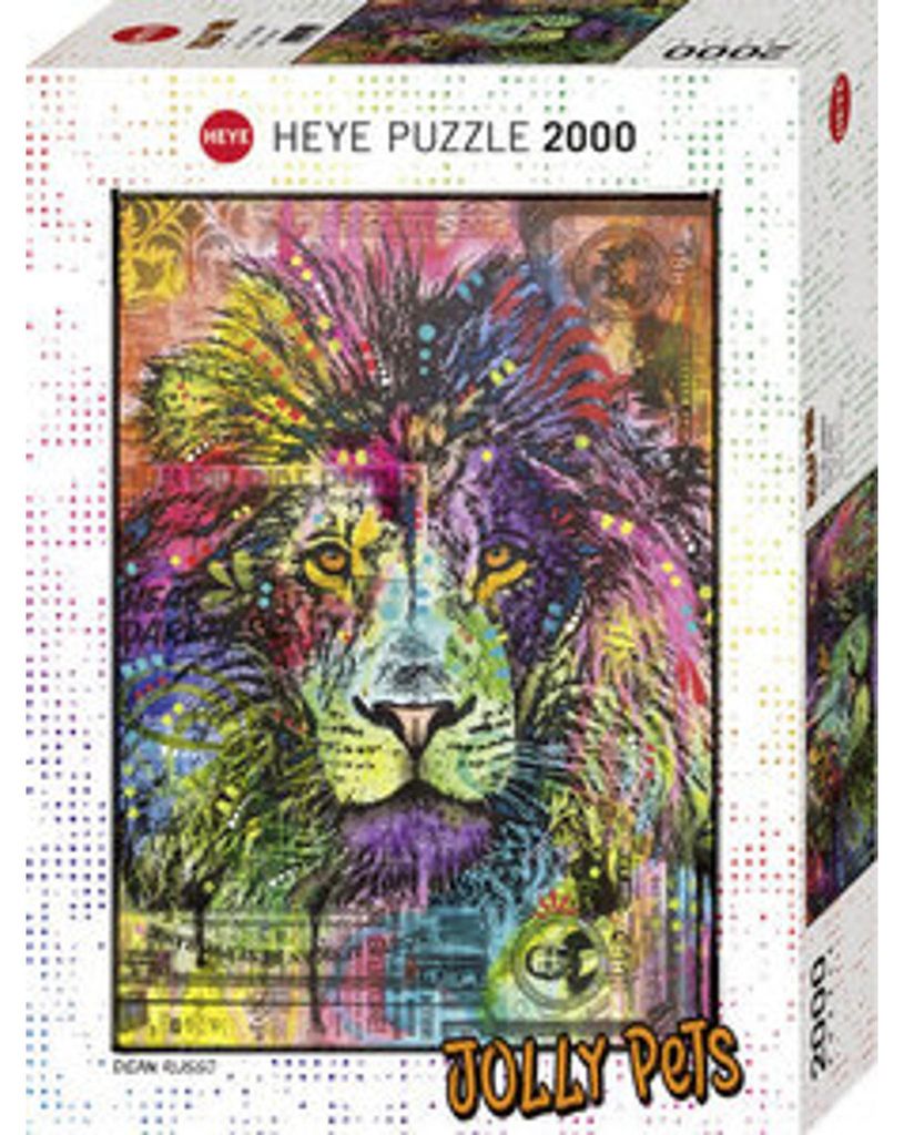 Puzzle 2000 pezzi Lions Heart Heye 29844 Immagine del prodotto 
