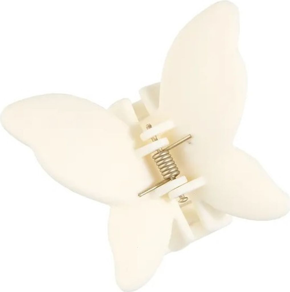 Mell Haarspange in Weiß – Schmetterlings-Design für stilvolle Akzente KP30219