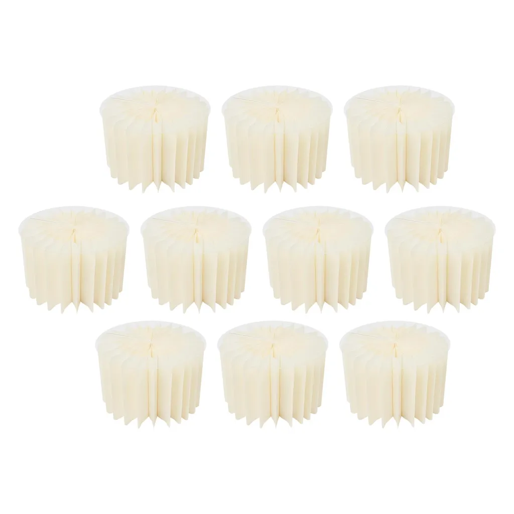 Solution centre de table mariage lot 10 porte-fleurs carton 20cm stable