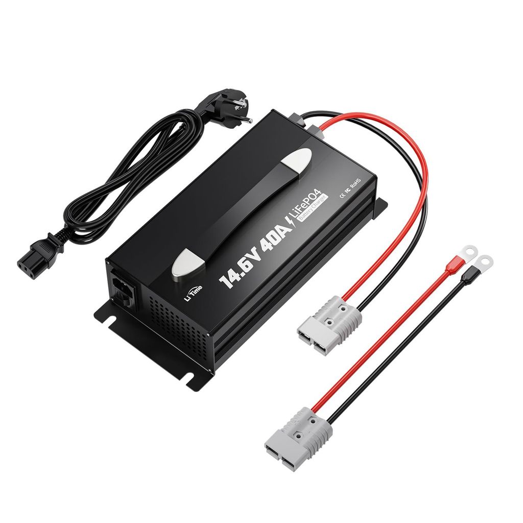 Chargeur de batterie au lithium LiTime 12 V (14,6 V) 40 A, Image du produit 