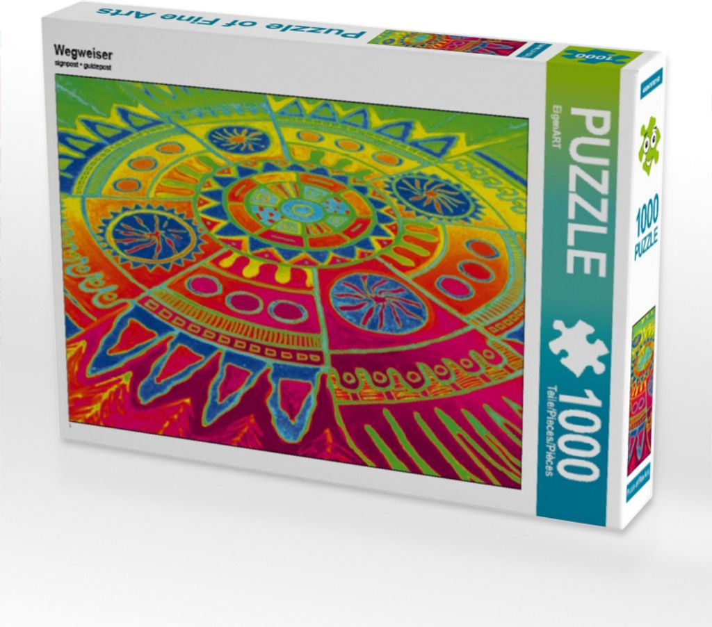CALVENDO Puzzle Wegweiser | 1000 Teile Lege-Größe 64x48cm Foto-Puzzle für glückliche Stunden