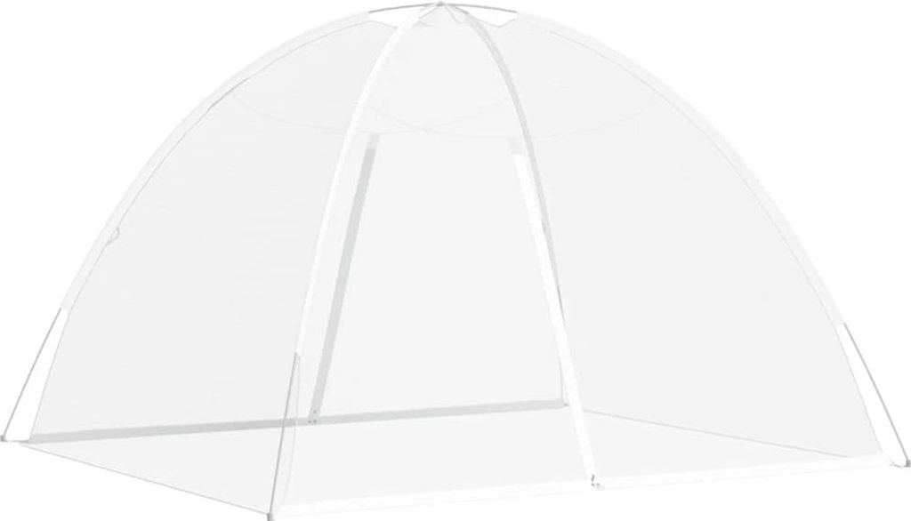 vidaXL Moskytiéra Mongolský stan 220 Mesh White 200x180x135 Obrázok produktu 