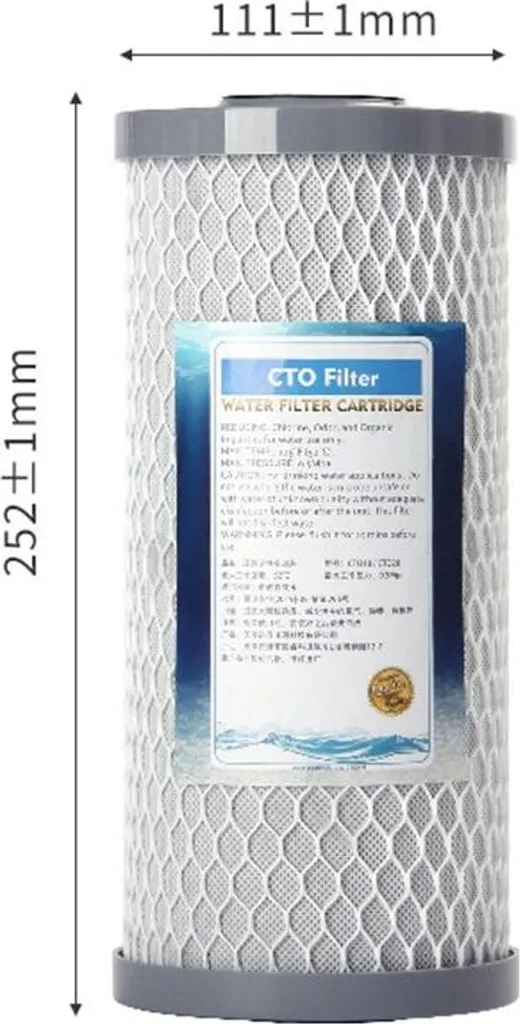 Filtre Eau 10 Pouces Charbon Actif : Adieu Chlore et Résidus de Sable