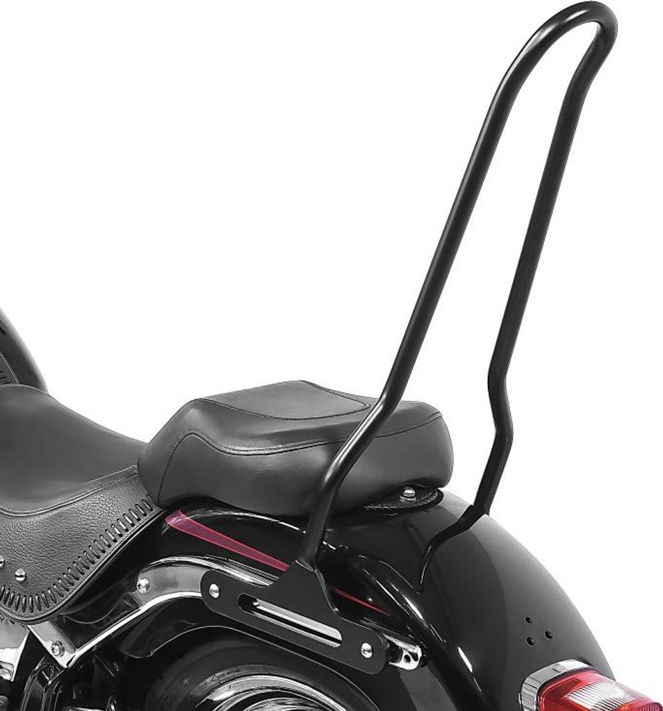 Sissybar für Harley Davidson Fat Boy 00-17 Tampa schwarz