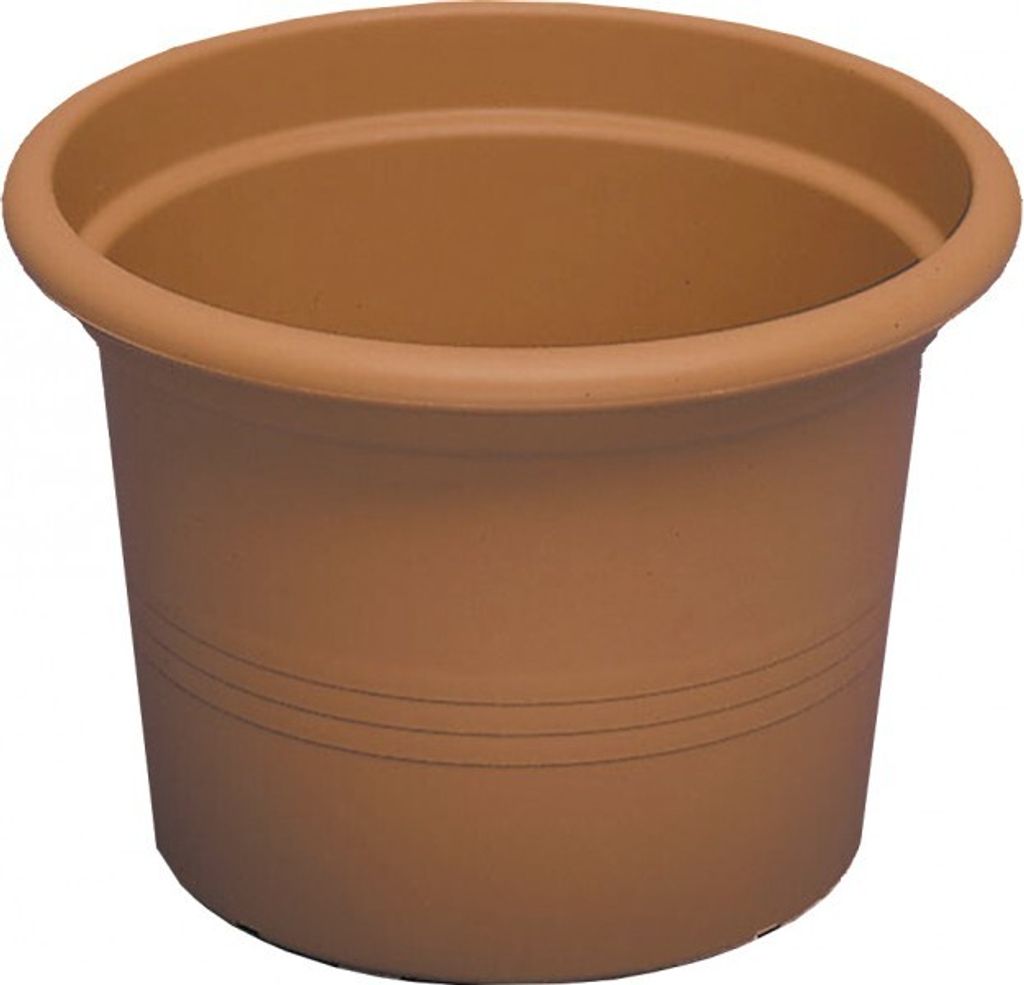 EURO3PLAST Kübel 30cm terra CILINDRO