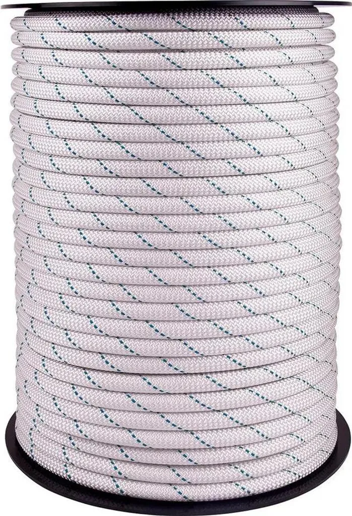 Corde statique de 10,5 mm Ranger Blanc 100 m pour travaux en hauteur