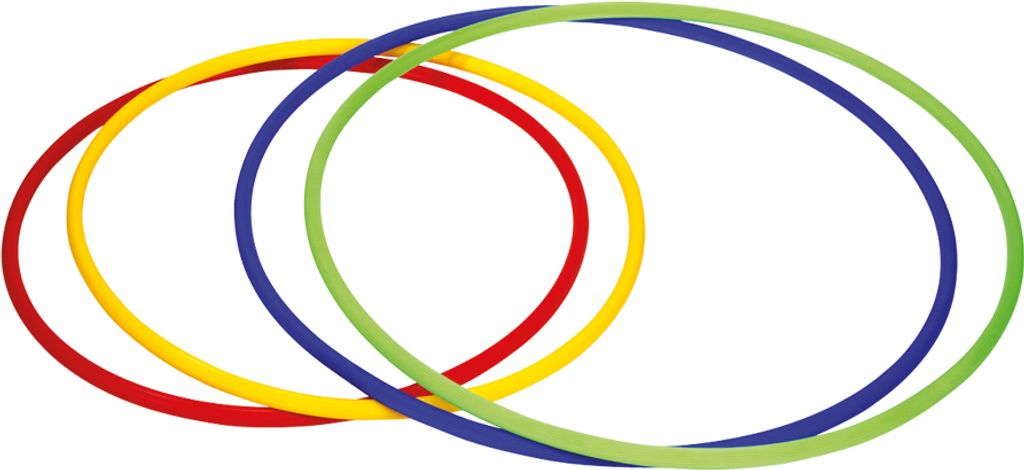 Betzold Sport Gymnastik-Reifen Ø 80 cm - Hula-Hoop Reifen Kinder